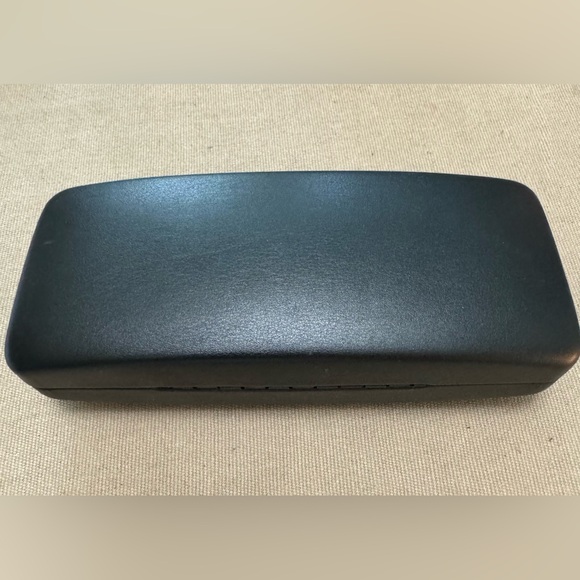 Versace Black Hard case Glasses/Sunglasses Gold Letter with velvet soft lining - Picture 3 of 8